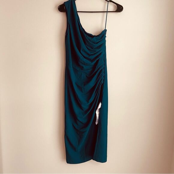 Dress The Population Martine One Shoulder Bodycon Dress Small NWT - Picture 2 of 11